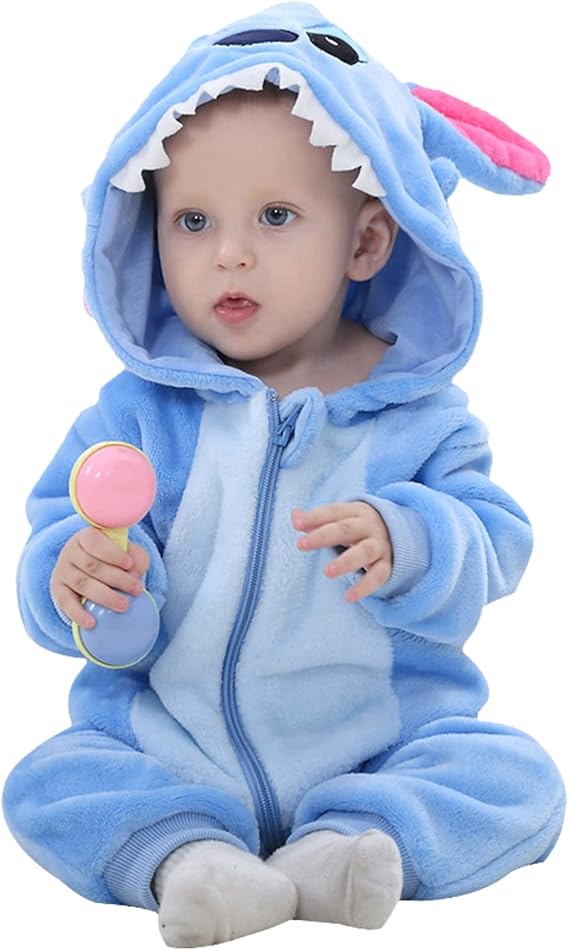 Snuggly Hooded Romper: Cozy Infant Sleepsuit