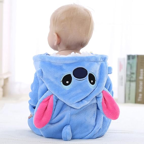 Snuggly Hooded Romper: Cozy Infant Sleepsuit