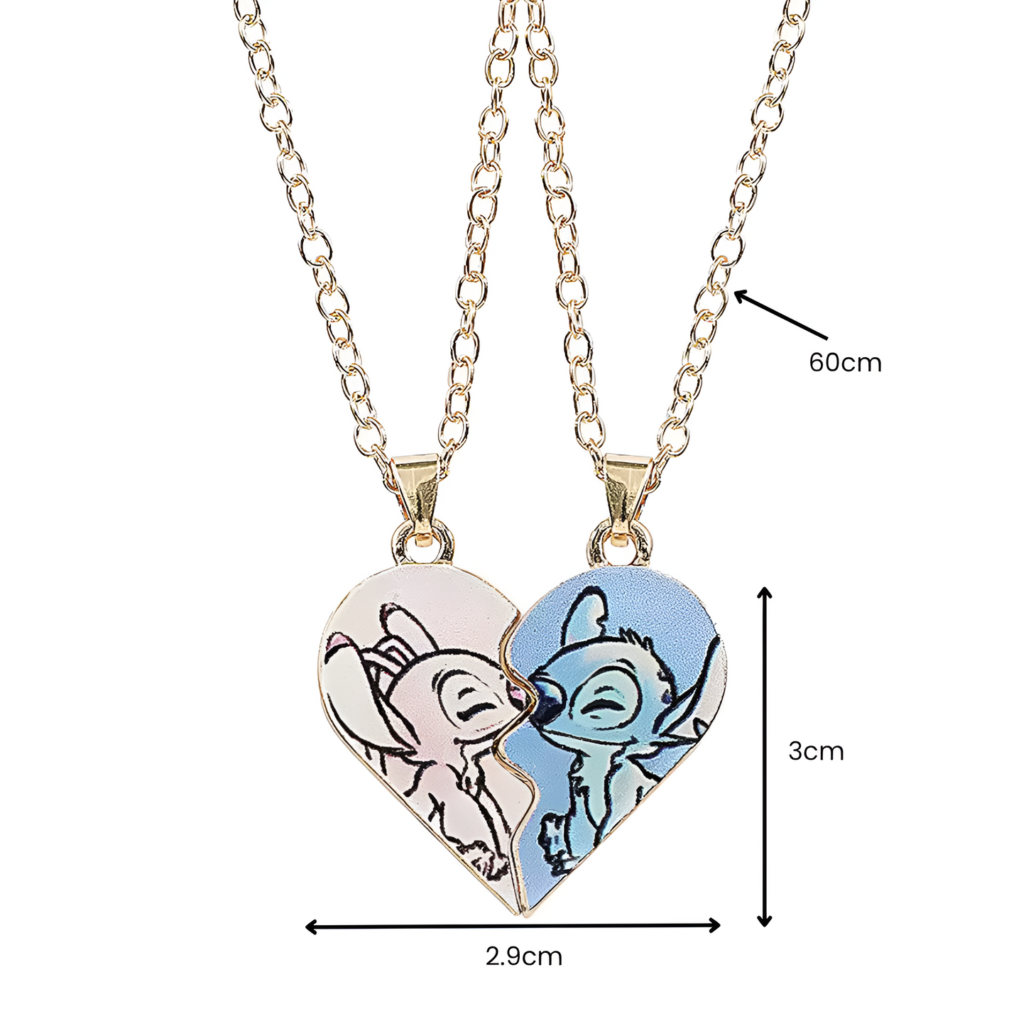 Matching Necklaces from HOLUVAR - Couple Necklace