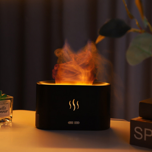 Flame Fire Humidifier Aromatherapy